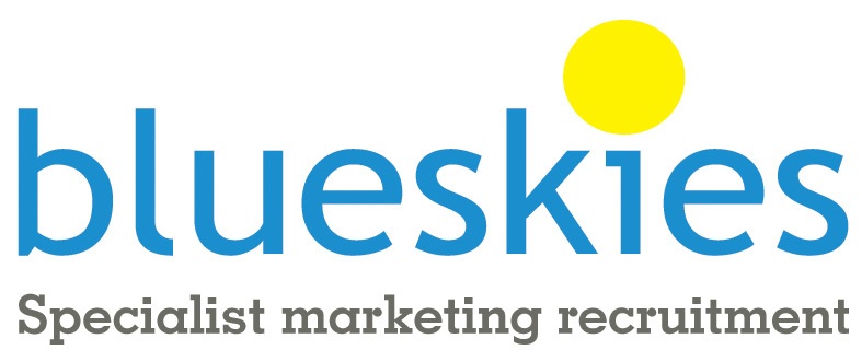 Blue Skies strapline logo